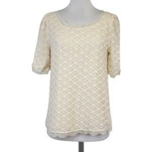 Josie Cream Lace Top